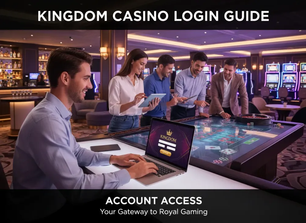 Kingdom casino login guide for account access