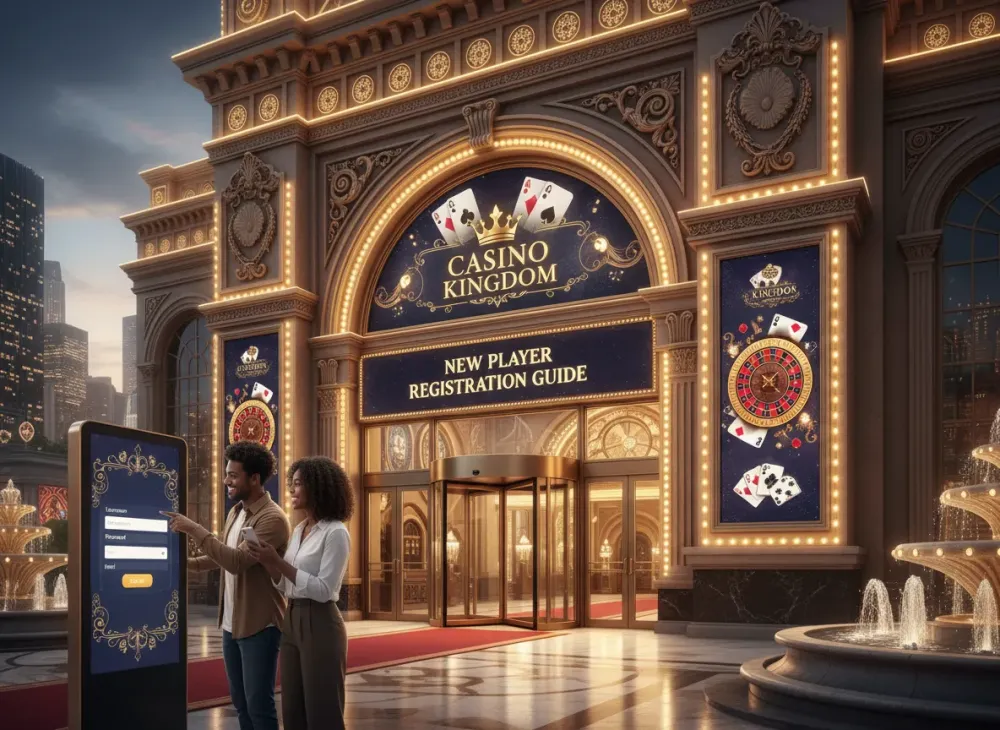 Casino kingdom registration guide for new players
